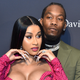 Cardi B and Offset attend the Pre-GRAMMY Gala and GRAMMY Salute to Industry Icons Honoring Sean “Diddy” Combs on January 25, 2020.